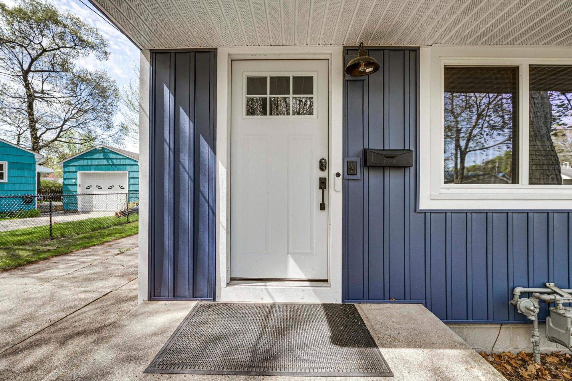 Walk To Beach Lake Michigan Getaway! Muskegon Exterior foto